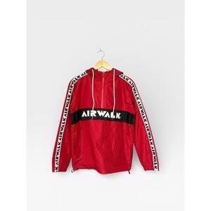 Vintage AIRWALK 1/4 Zip Windbreaker Jacket S Men’s